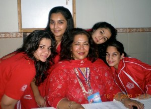 birthday - army girl swimmers