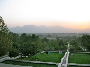 Sunset over Bagh-e-Babar Sunset over Bagh-e-Babar