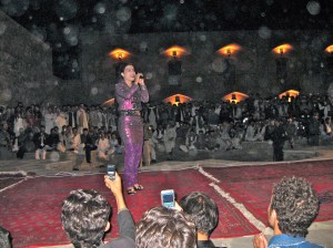 Tajik singer in Kabul Tajik singer in Kabul