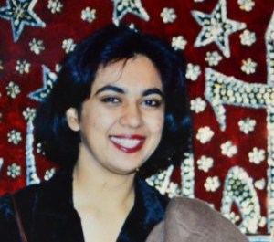 Ayesha Haroon at a friend's wedding some 20 years ago in Lahore