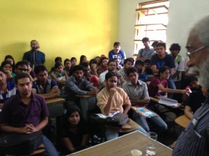 Karamat Ali at Ramjas College