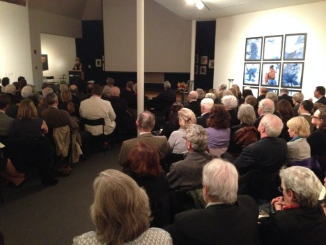 Samina's memorial: A packed hall was tribute to the respect and popularity she enjoyed