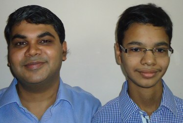 Like father like son: Samir and Kshitij Gupta