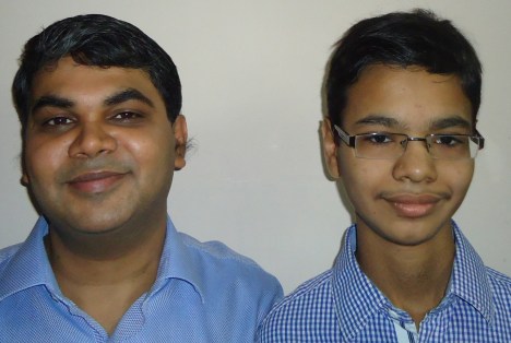 Like father like son: Samir and Kshitij Gupta