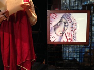 Cat with Rano ptg by Evanleigh Davis