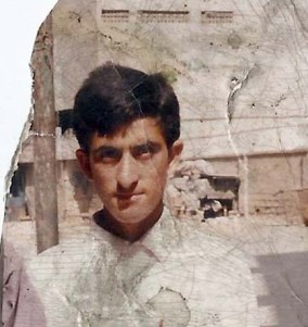 Shafqat Hussain, photo taken before he left Muzaffarabad more than 10 years ago.