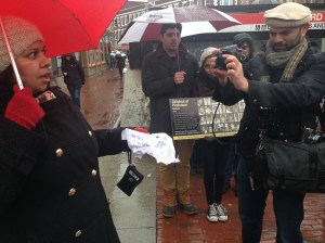 Chanta Bhan of Tufts University: Need to unite against terrorism. Photo: Beena Sarwar
