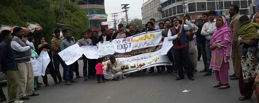Lahore March 15 Church attack protest