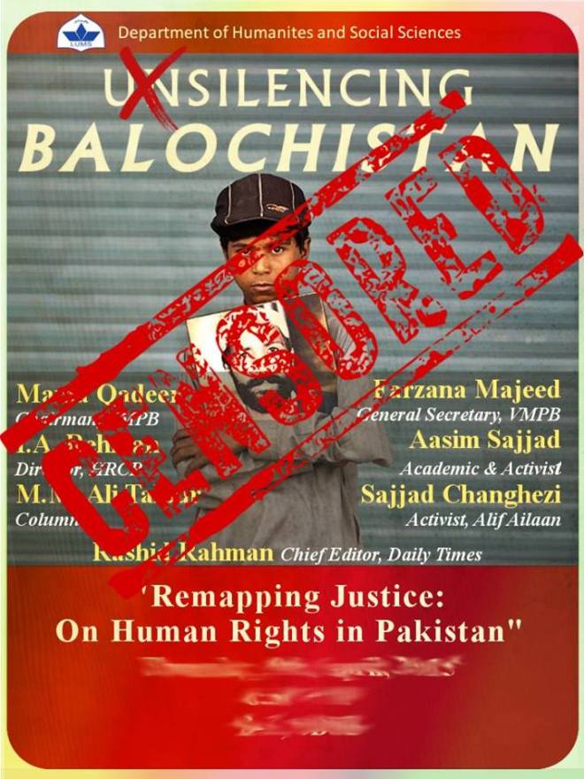 Censored- unsilencing balochistan