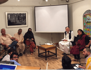 Unsilencing Balochistan-  Take 2, at T2F. Photo: Sabeen Mahmud