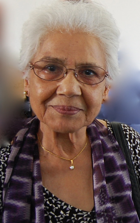 Ruqaiya Hasan, Hong Kong, Feb 2015. Photo by Lexie Don