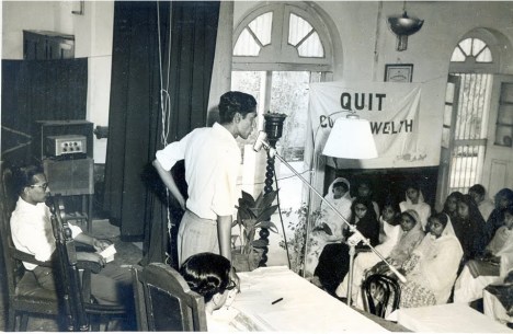 Student mtg 1951 or 52