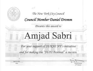 Amjad Sabri award-2016