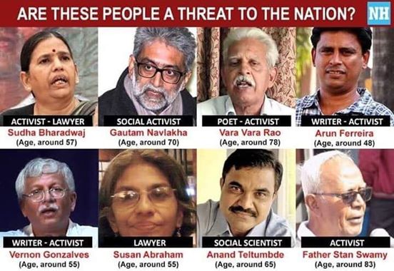 India arrests-threat