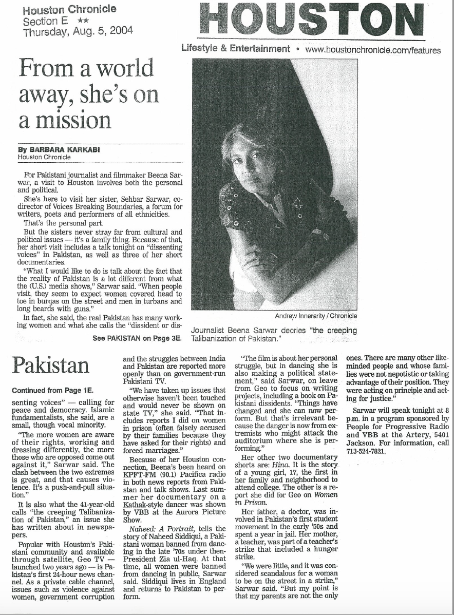 houston chronicle-bs-5 aug-2004